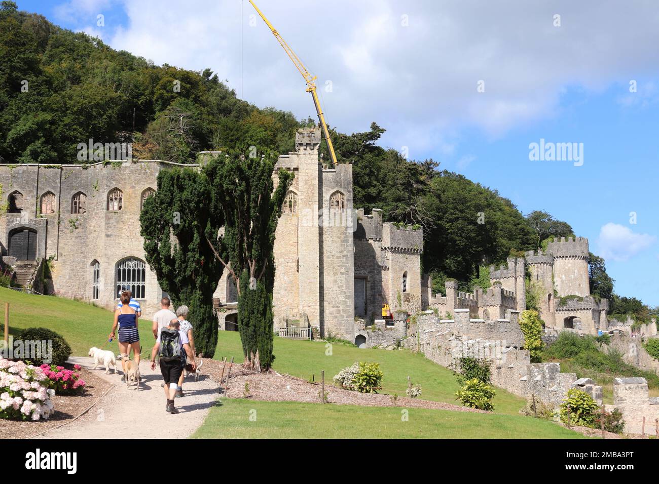 Gwrych Castle In Abergele Conwy North Wales Stock Photo Alamy gwrych-castle-in-abergele-conwy-north-wales-stock-photo-alamy