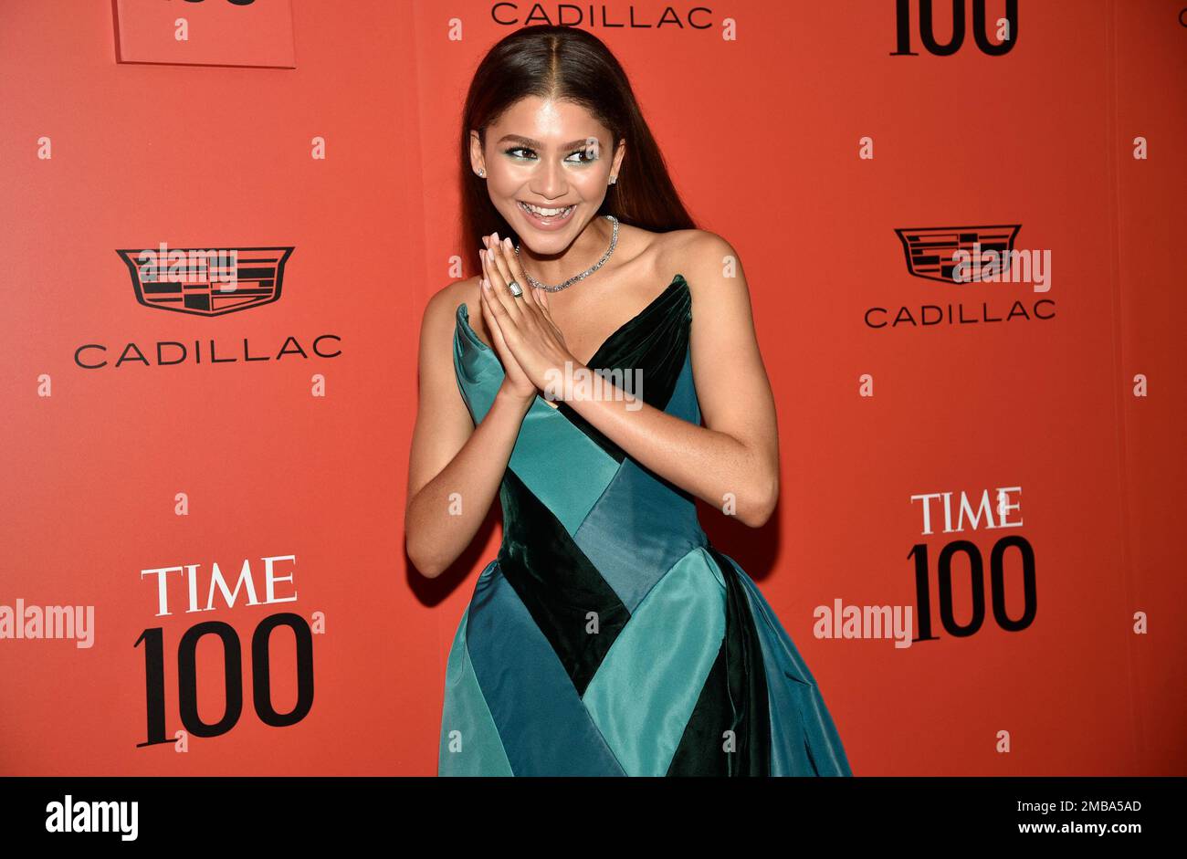 Zendaya attends the TIME100 Gala celebrating the 100 most influential