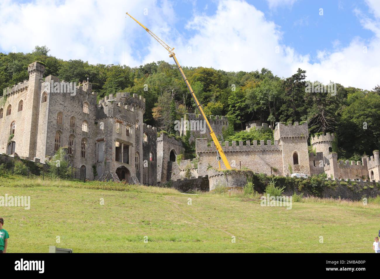 Gwrych Castle In Abergele Conwy North Wales Stock Photo Alamy gwrych-castle-in-abergele-conwy-north-wales-stock-photo-alamy