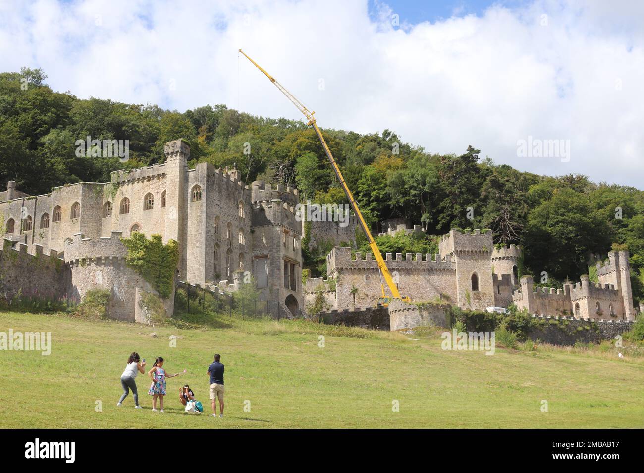 Gwrych Castle In Abergele Conwy North Wales Stock Photo Alamy gwrych-castle-in-abergele-conwy-north-wales-stock-photo-alamy