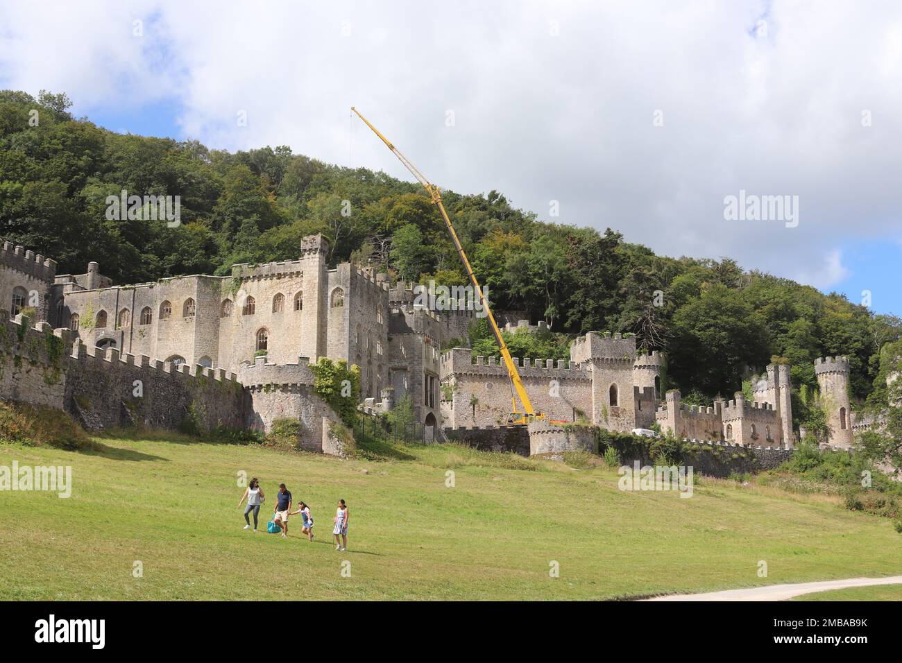 Gwrych Castle In Abergele Conwy North Wales Stock Photo Alamy gwrych-castle-in-abergele-conwy-north-wales-stock-photo-alamy