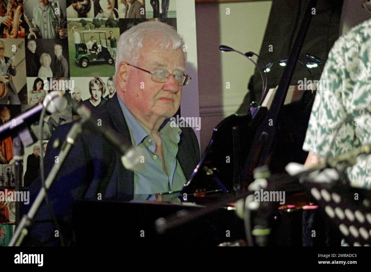 John Horler, Alan Wakeman Nonet, Watermill Jazz Club, Dorking, Surrey, 2022. Stock Photo