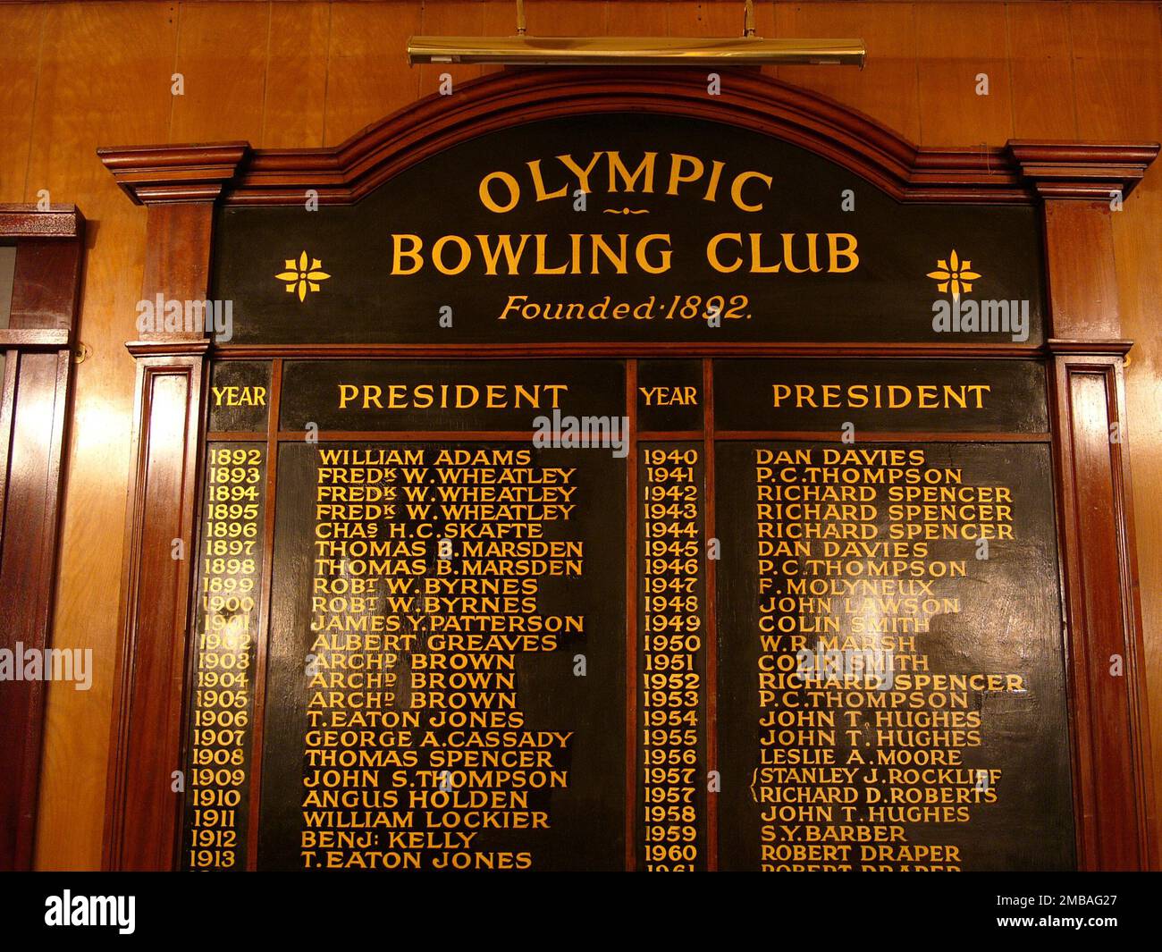 Olympic bowling club hi-res stock photography and images - Alamy