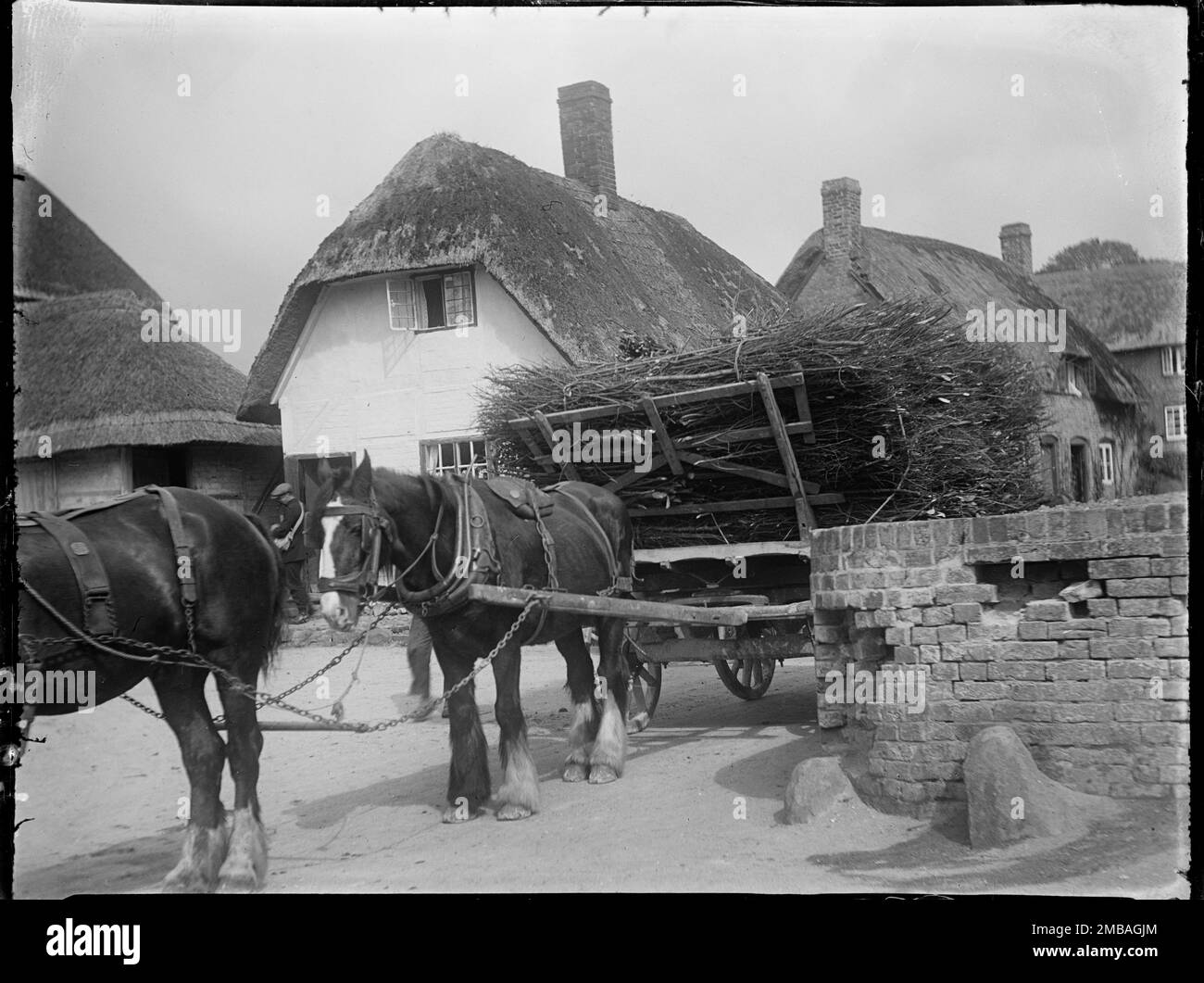 English Country Cottage Firewood Black And White Stock Photos Images english-country-cottage-firewood-black-and-white-stock-photos-images