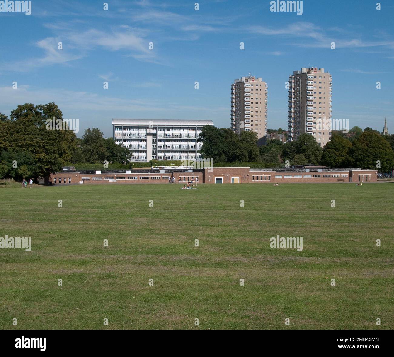 Brockwell Lido, Dulwich Road, Brockwell Park, Lambeth, Greater London