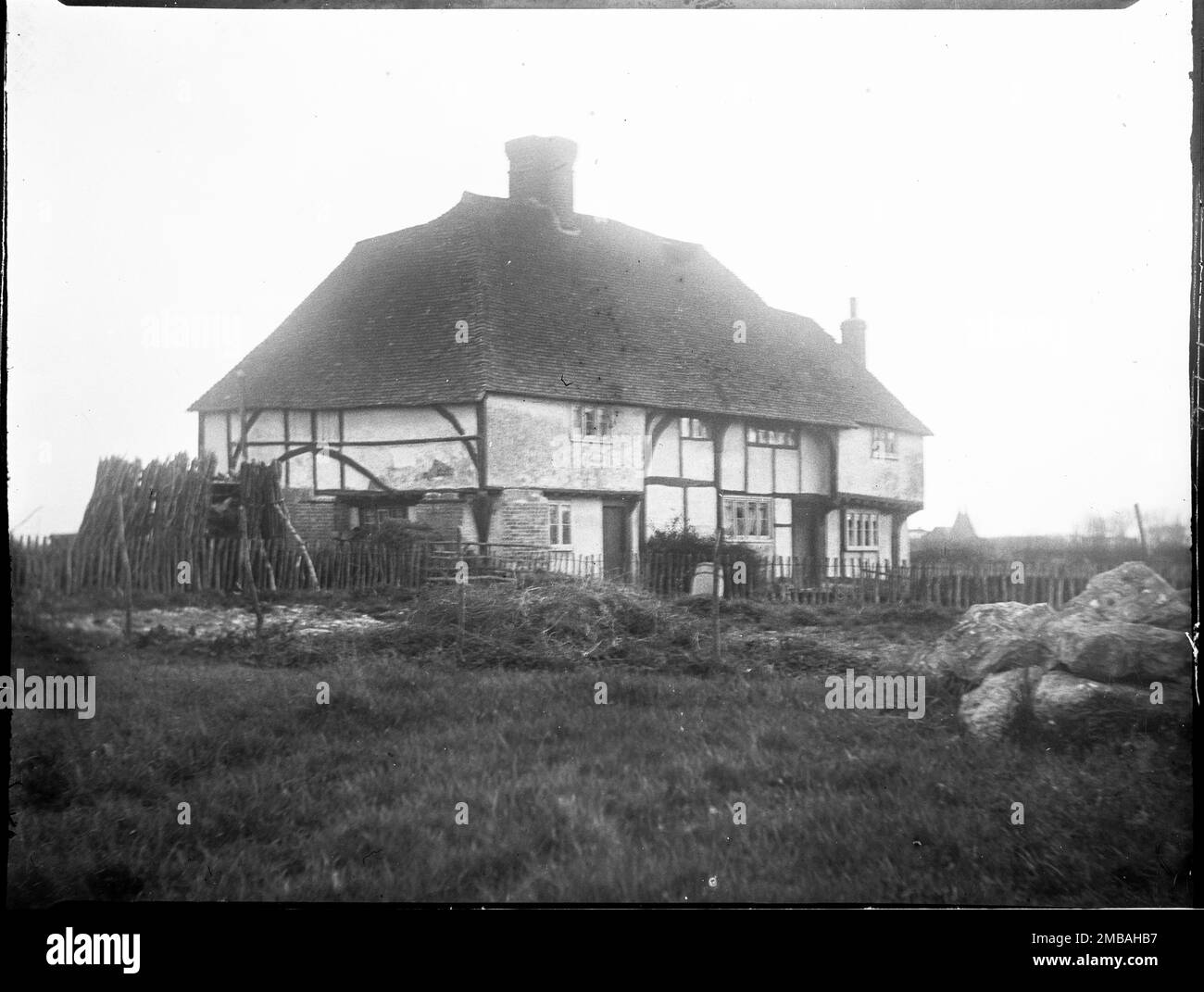 Blue House, Chartway Street, East Sutton, Maidstone, Kent, 1904. The