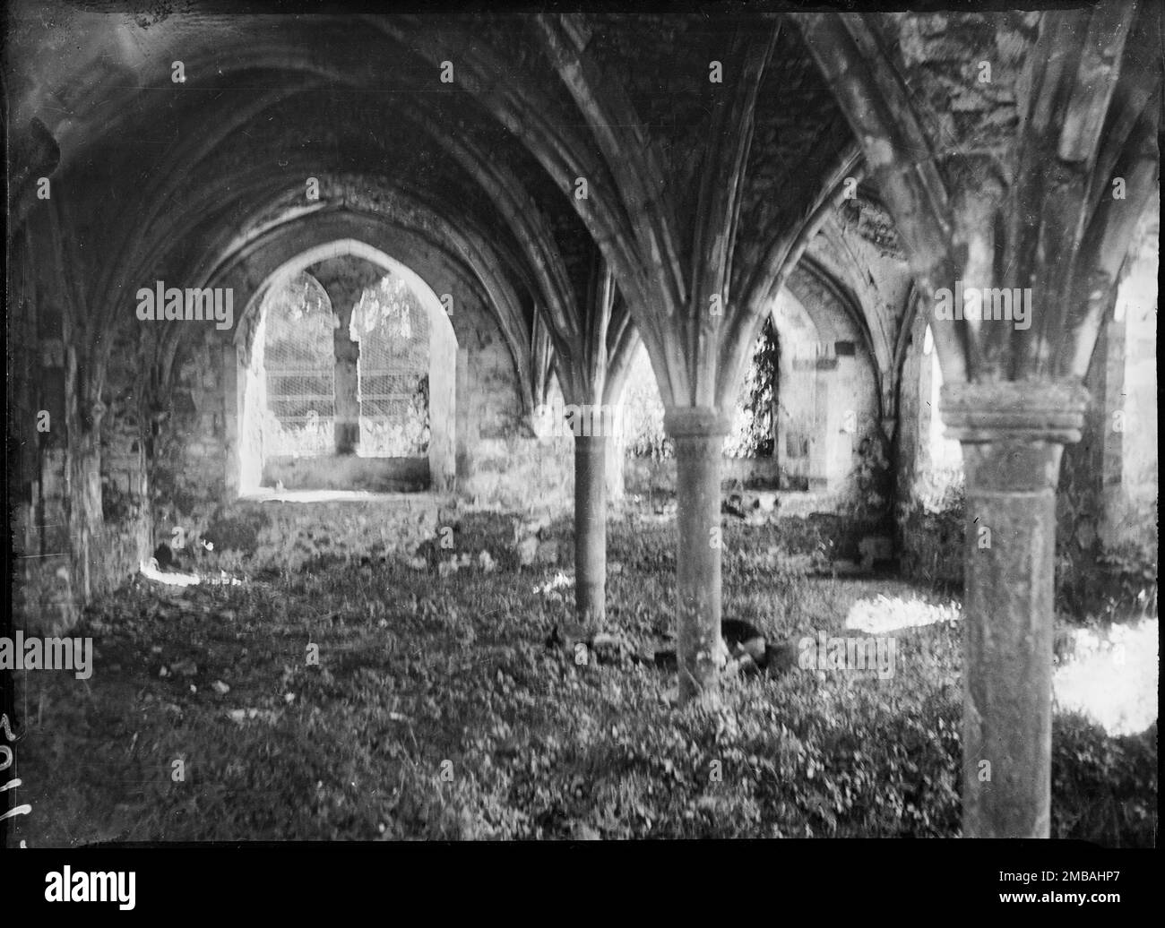 Waverley Abbey, Farnham, Waverley, Surrey, 1909. The 13th century