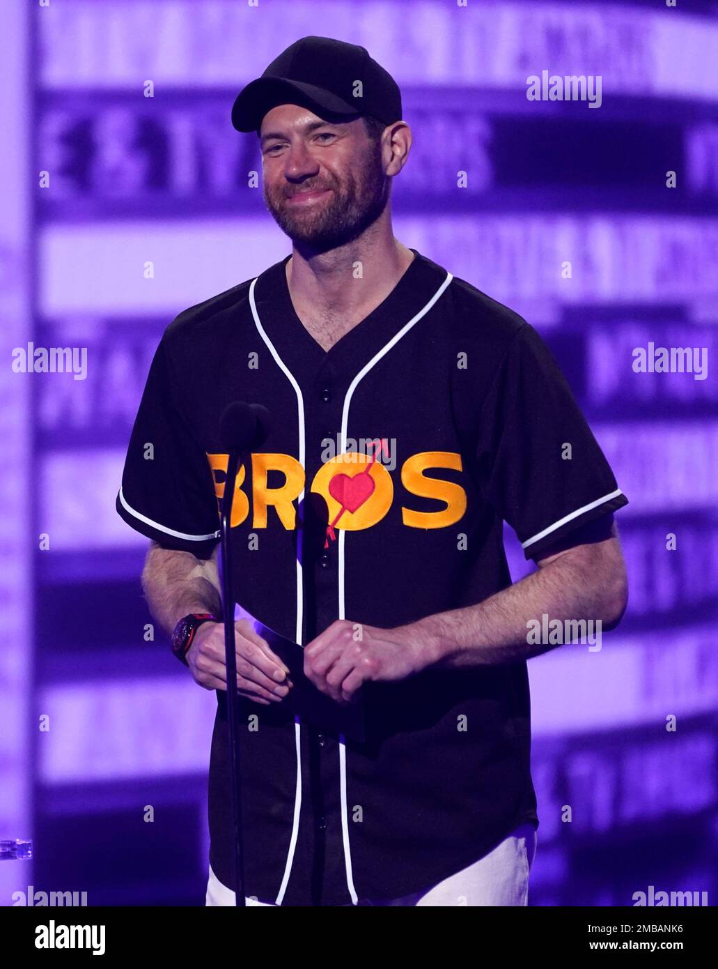 Billy Eichner presents the award for best comedic performance at the(06)