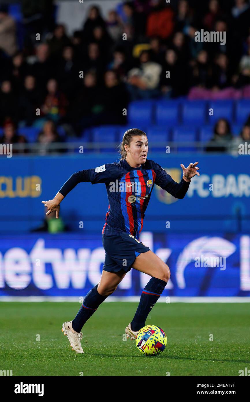 BARCELONA JAN 7 Patri Guijarro in action during the Primera