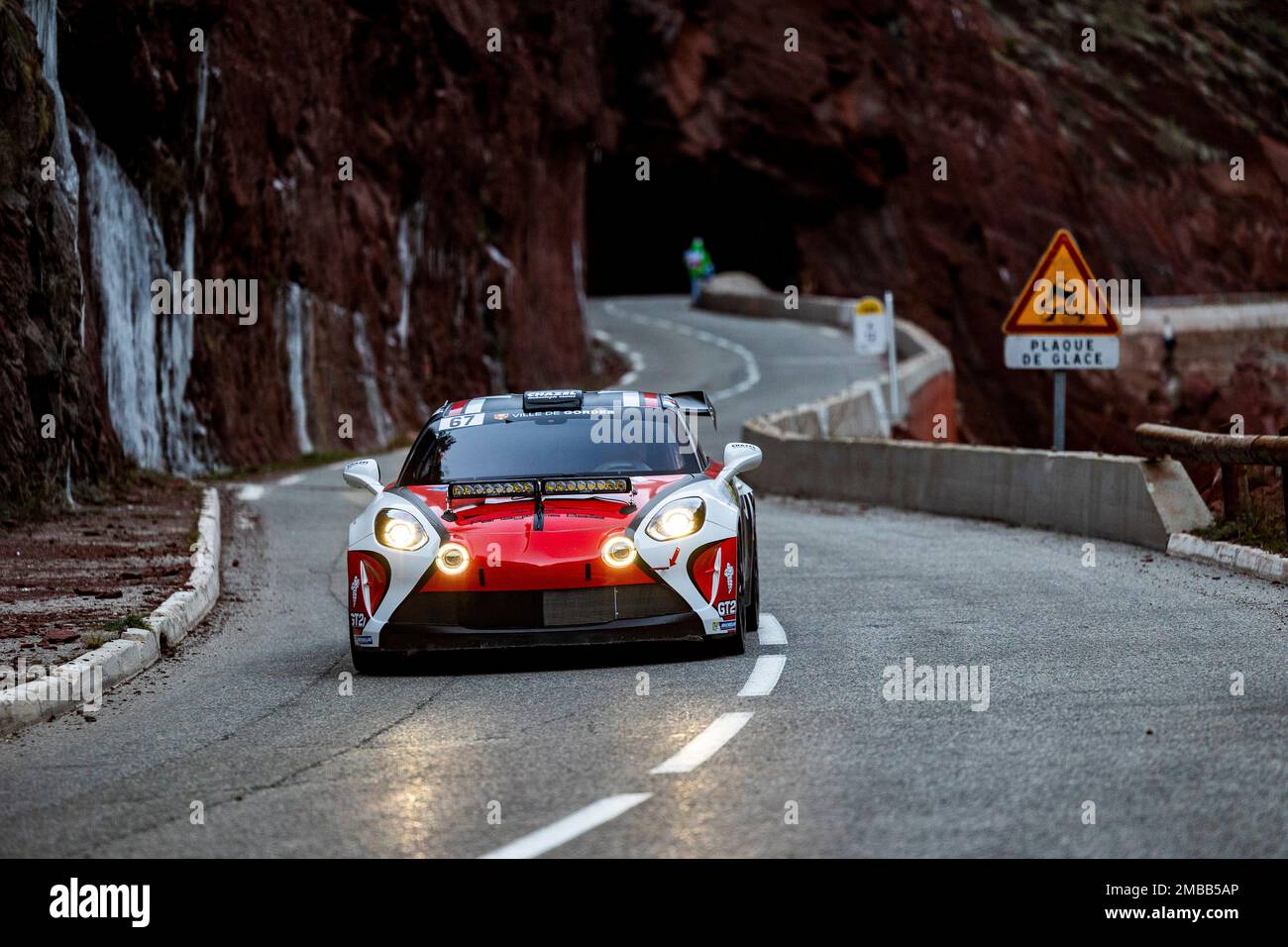 Monte Carlo. 20th Jan, 2023. 67 Loïc PANAGIOTIS (FRA), Caroline GODDI ...