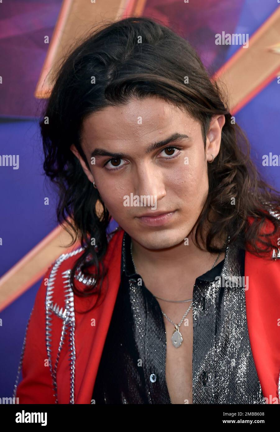 Aramis Knight arrives at the premiere of 