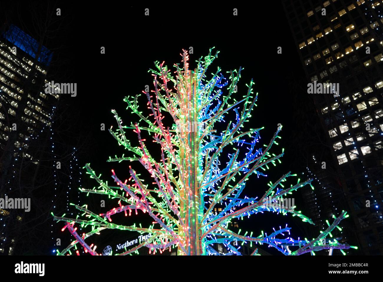 Winter Lights Festival 2023 at Canary Wharf Stock Photo Alamy