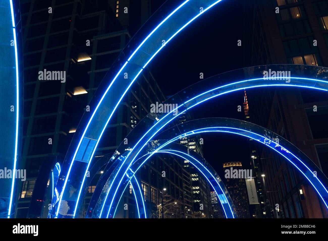 Winter Lights Festival 2023 at Canary Wharf Stock Photo Alamy