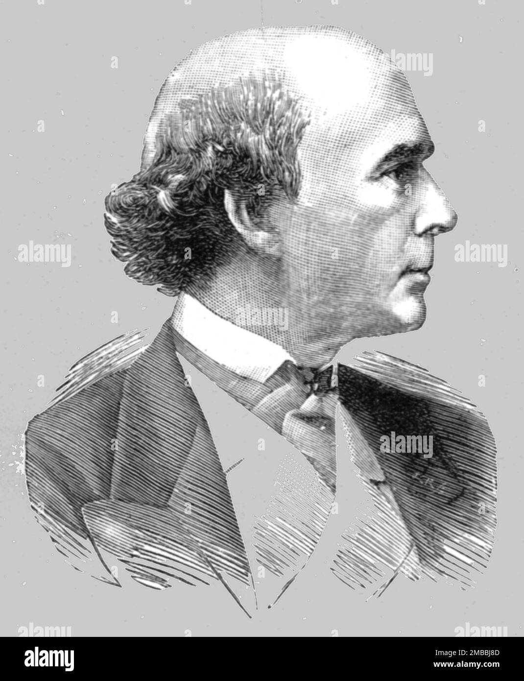 ''Mr Dion Boucicault, 1822-1890', 1890. From &quot;The Graphic. An Illustrated Weekly Newspaper&quot;, Volume 42. July to December, 1890. Stock Photo