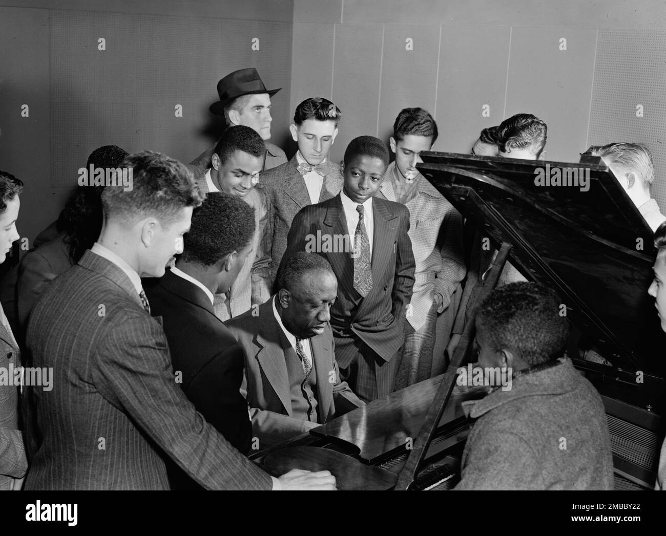 Portrait of James P. (James Price) Johnson, New York, N.Y.(?), ca. May 1946. Stock Photo