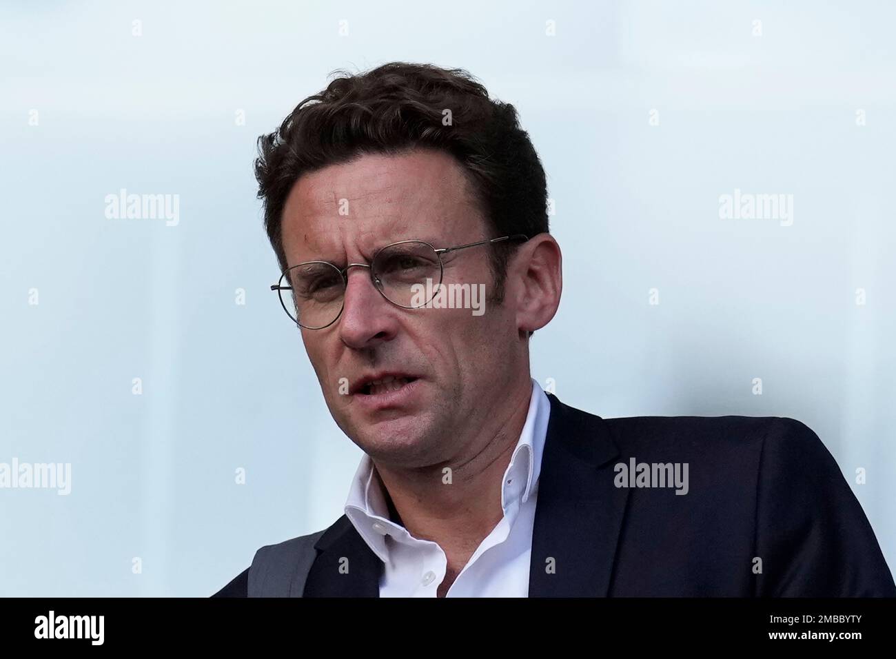 Laurent Macron, brother of French President Emmanuel Macron during a