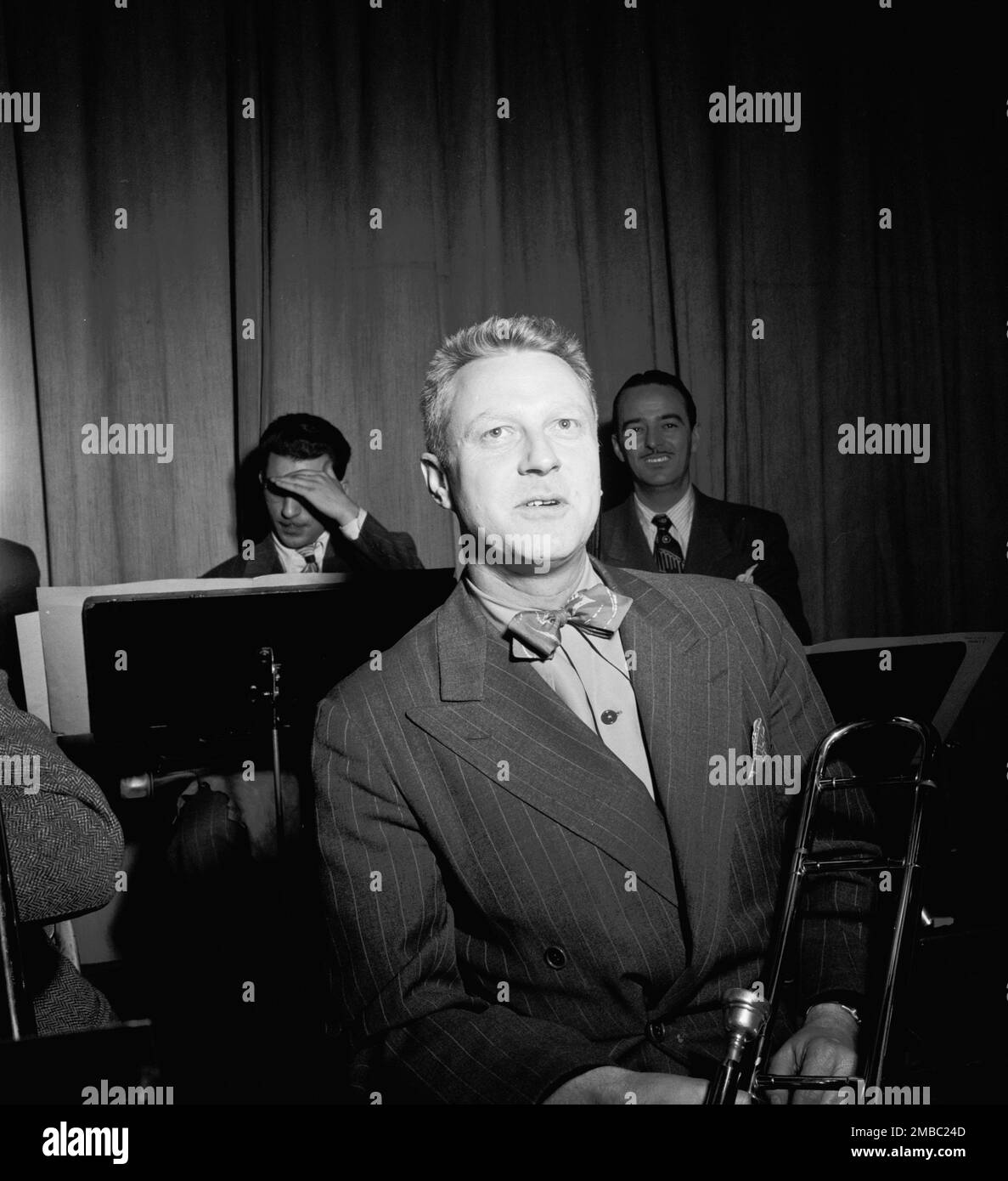 Portrait of Vernon Brown, Spots Esposito, and Bobby Hackett, Museum of