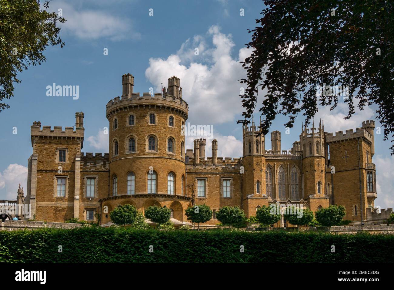 Belvoir Castle, Leicestershire, England, UK Stock Photo