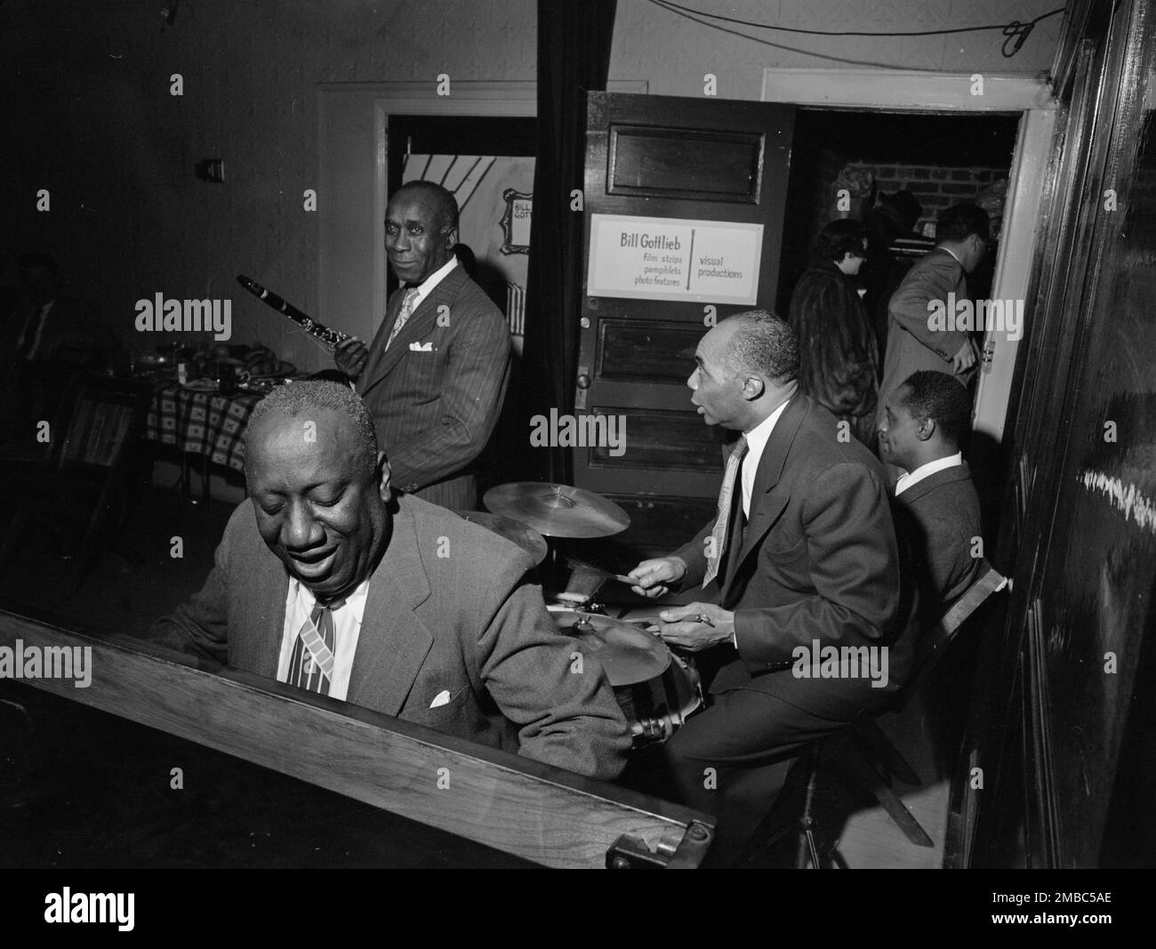 Portrait of James P. (James Price) Johnson and Freddie Moore, William P