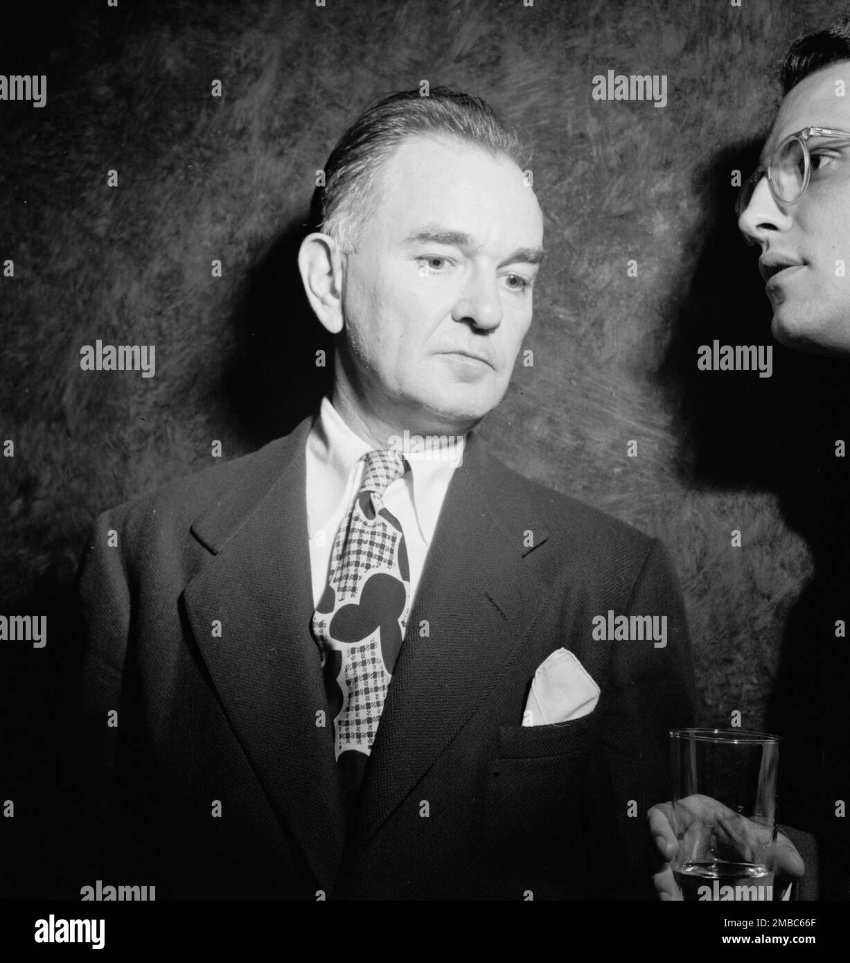 Portrait of Miff Mole, New York, N.Y., 1946 Stock Photo Alamy