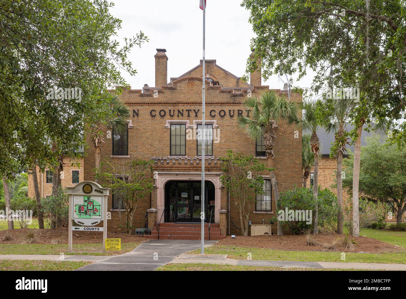 Woodbine, USA April 16, 2022 The old Camden County