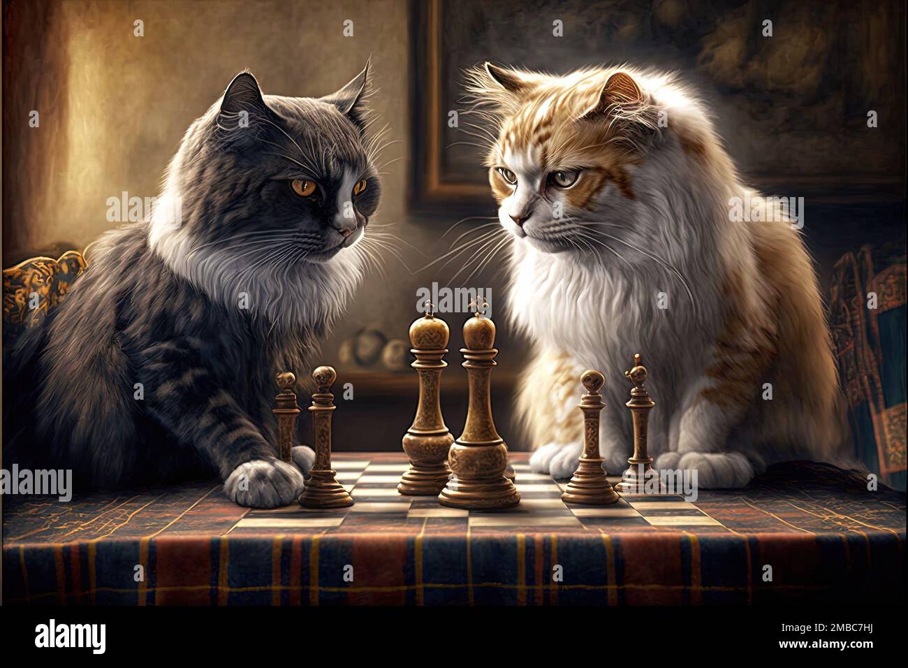 Cat board game hi-res stock photography and images - Alamy