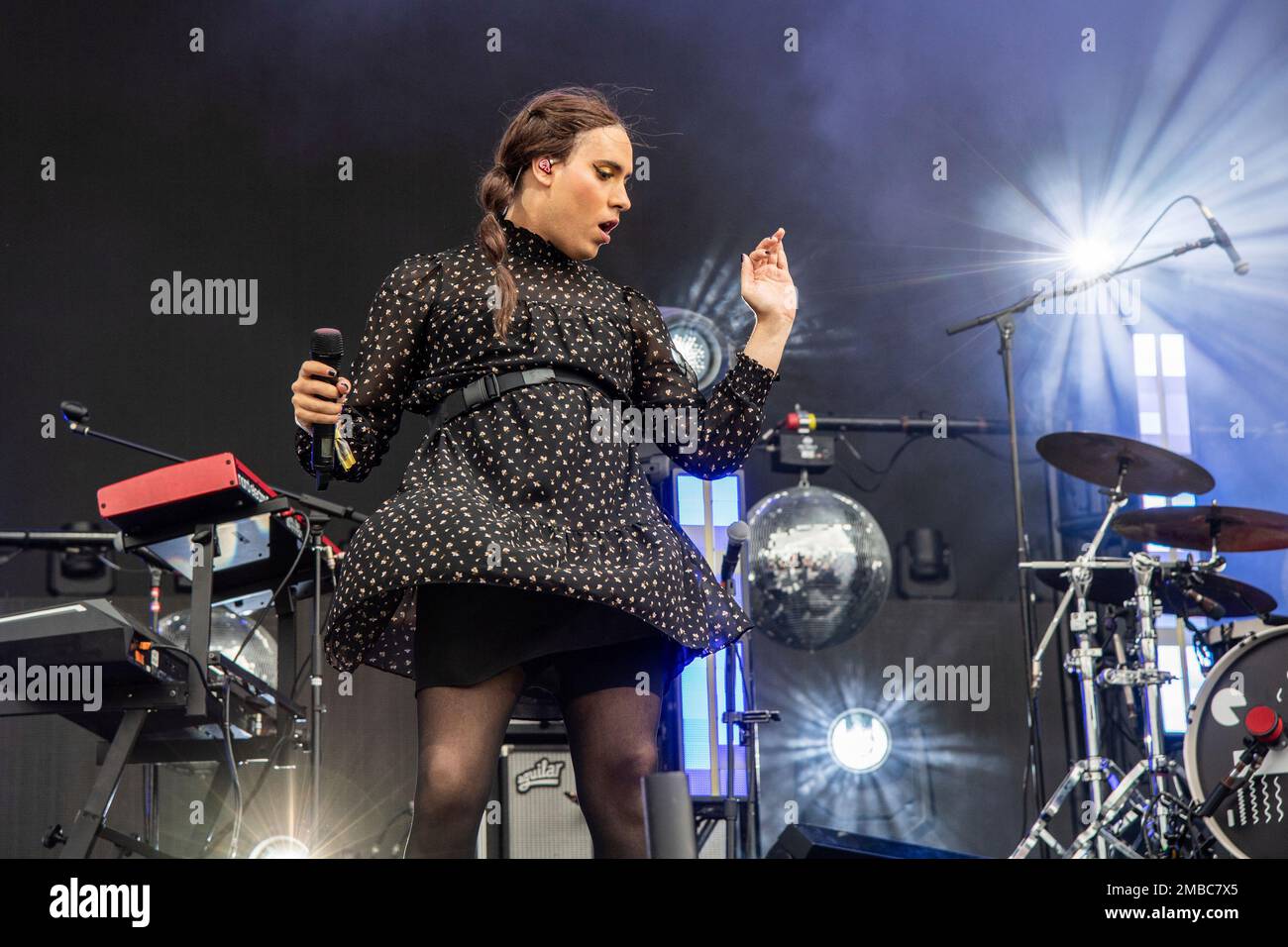 Ela Melo of Rainbow Kitten Surprise performs at the BottleRock Napa