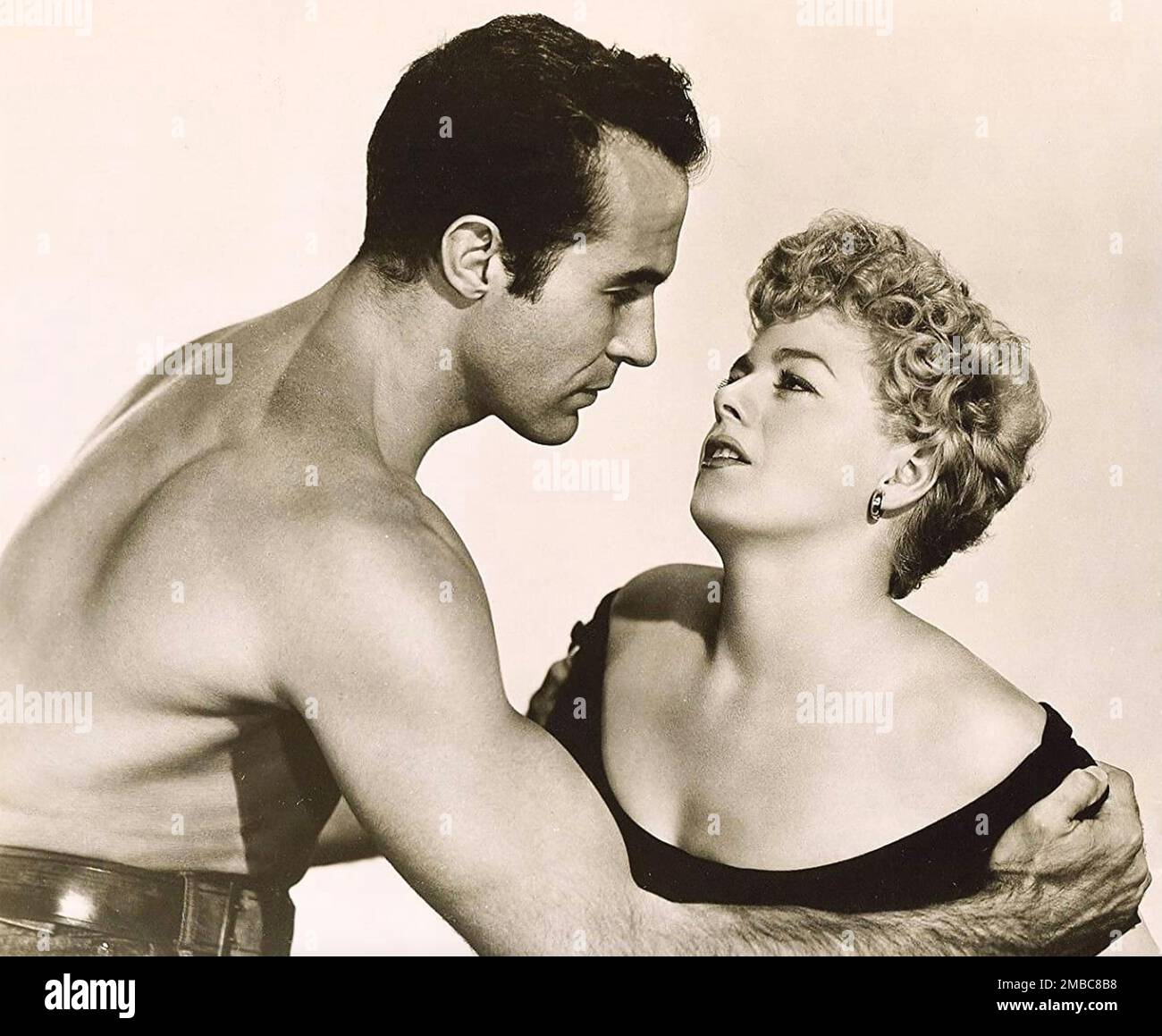 MY MAN AND I 1952 MGM film with Shelley Winters and Ricardo Montalban Stock Photo