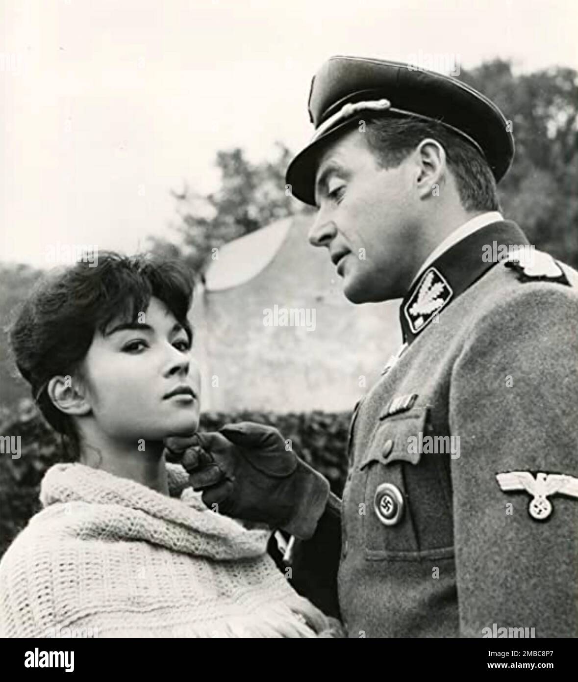 THE ENEMY GENERAL 1960 Columbia Pictures film with Dany Carrell Stock Photo