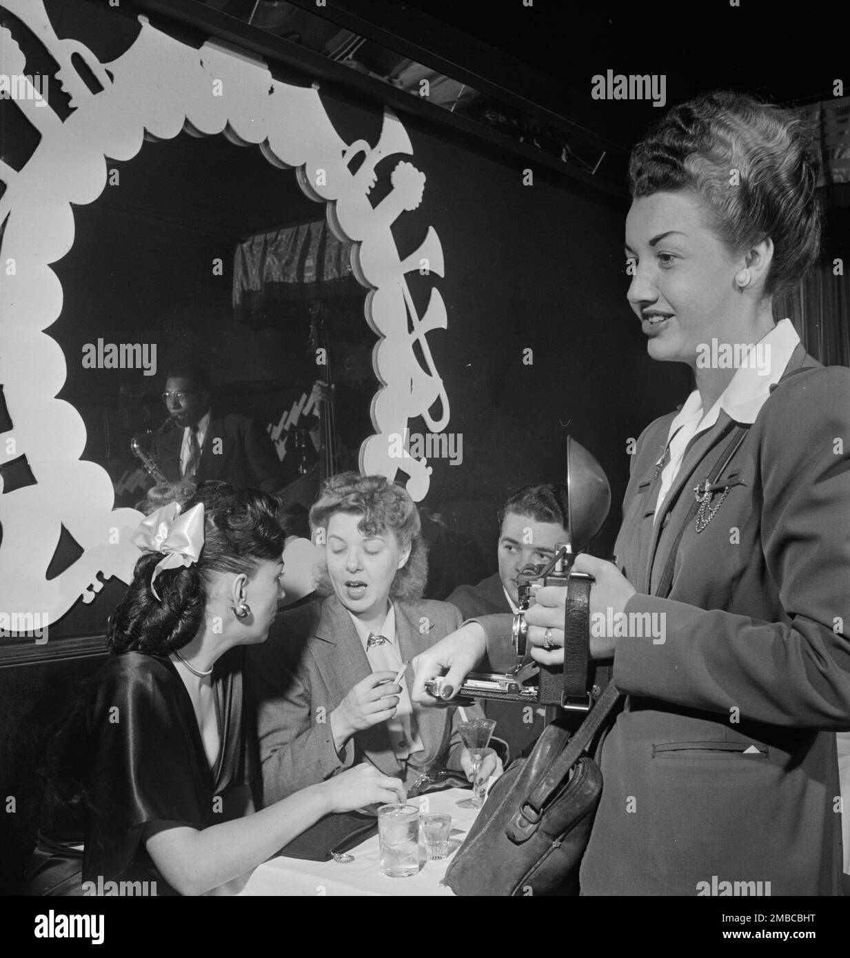 Portrait of Ginger Toye, 1938. Stock Photo