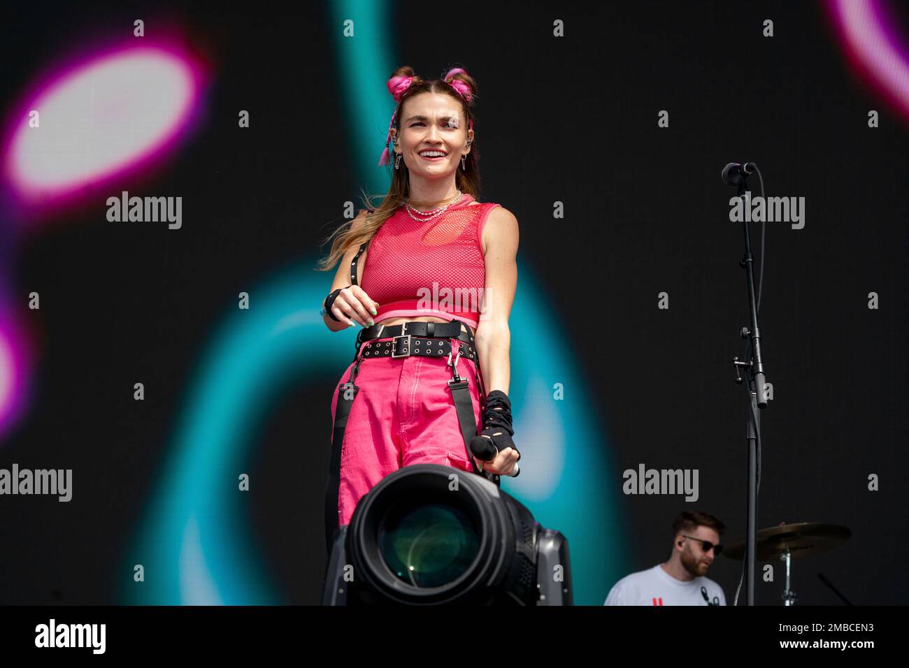Mandy Lee of MisterWives performs at the BottleRock Napa Valley Music ...