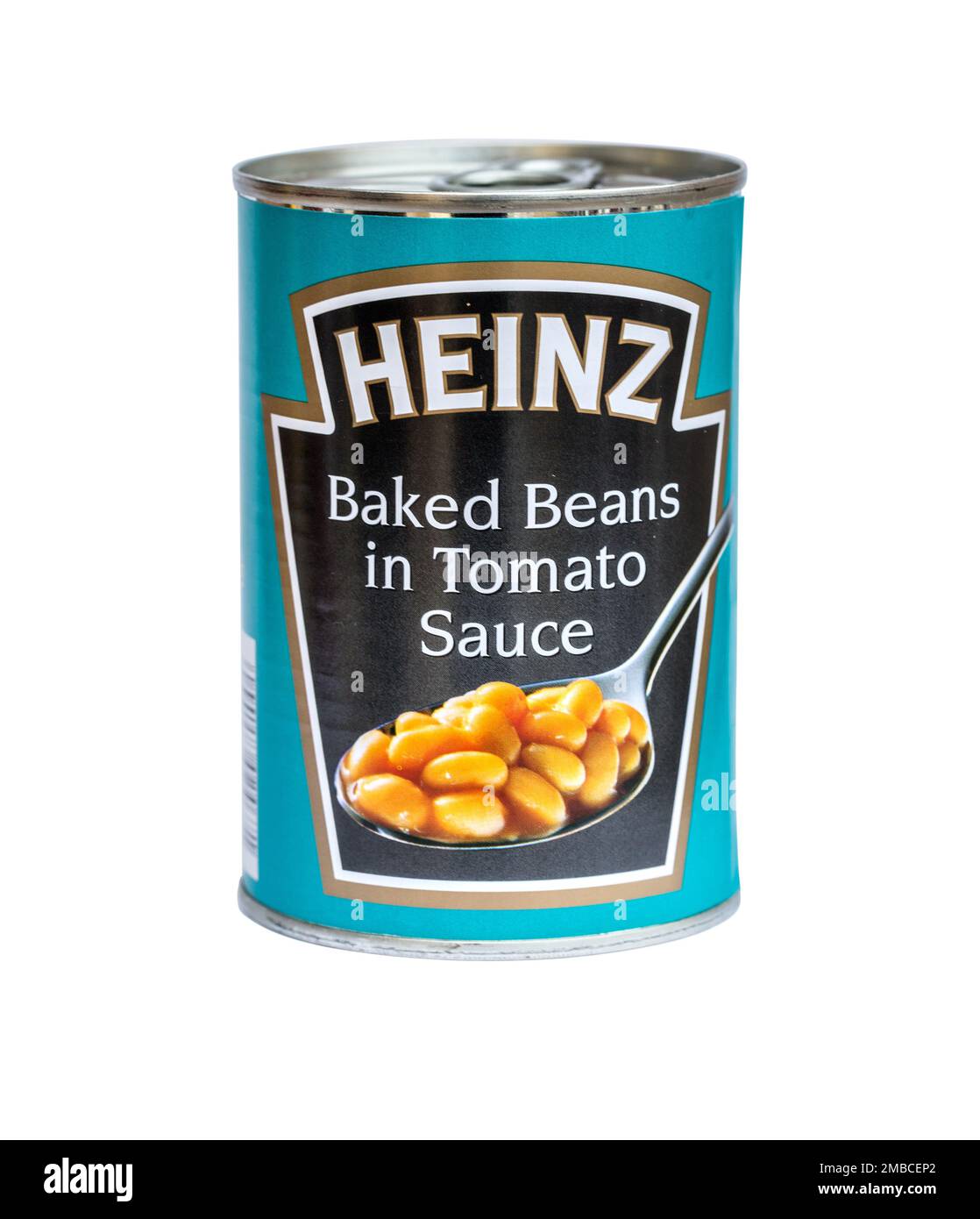 Mallorca, Spain - April, 30, 2016; Heinz baked beans can isolated on white background Stock Photo