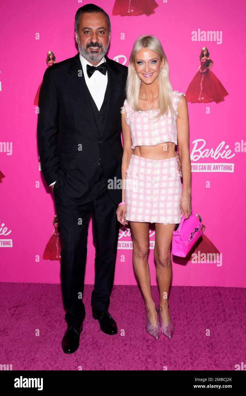 Mazdack Rassi and Zanna Roberts Rassi attend Laverne Cox's 