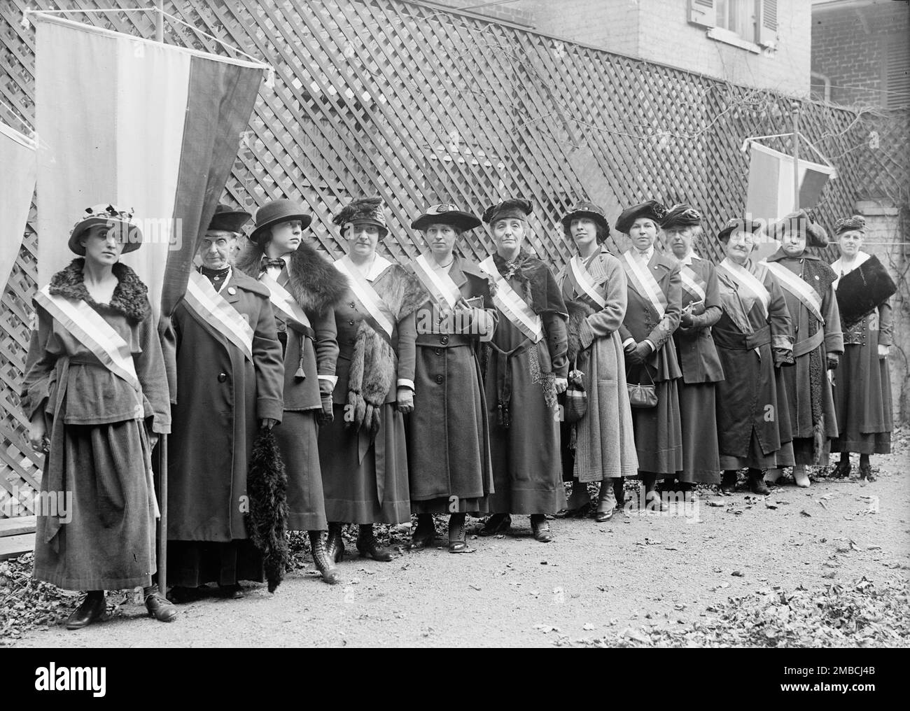 Woman Suffrage Pickets, 1917 Stock Photo Alamy