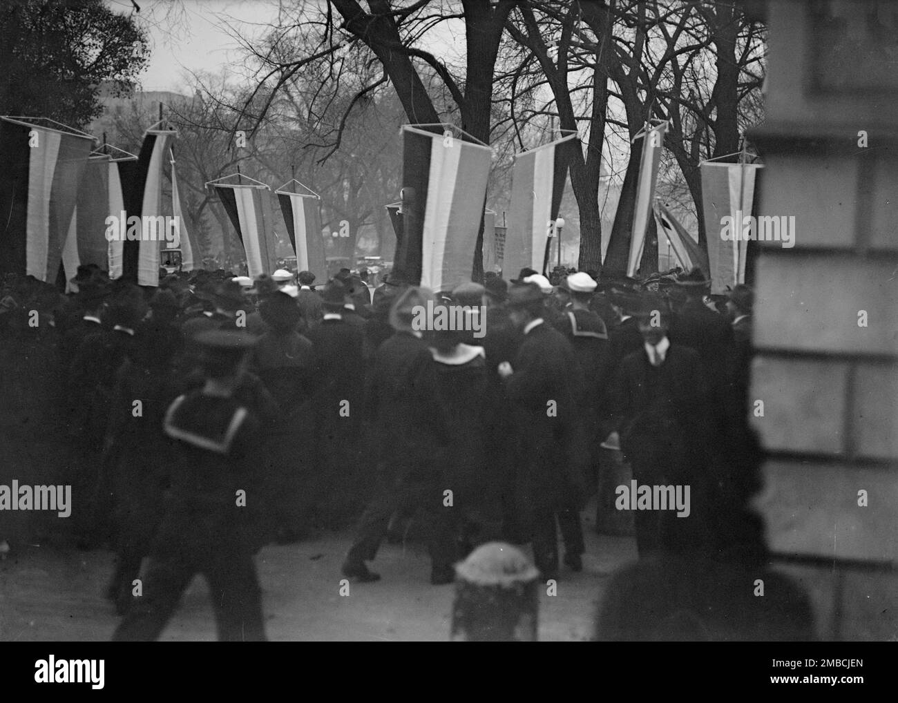 Woman Suffrage Pickets, 1917 Stock Photo Alamy