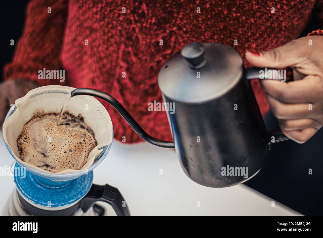 colador de cafe de tela Coffee Dripper Holder Pour Over Coffee Makers Pour  Over