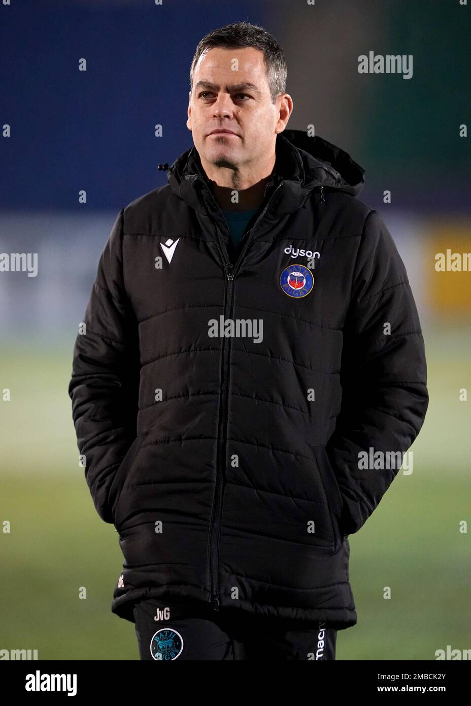 Bath Rugby head coach Johann van Graan ahead of the EPCR Challenge Cup