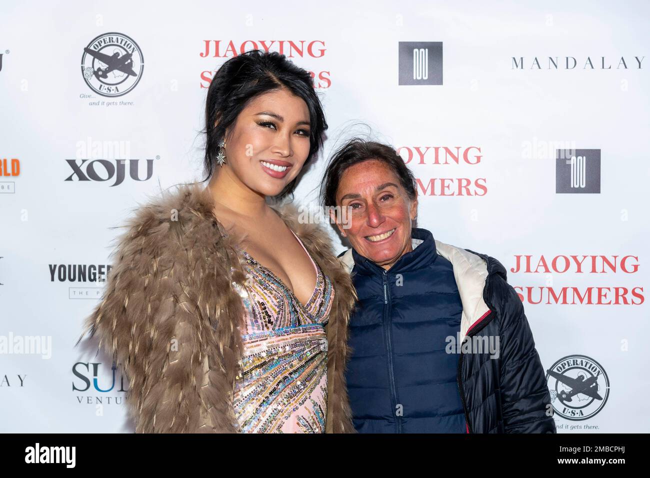 Comedian Jiaoying Summers, Cheryl Bayer attend Jiaoying Summers