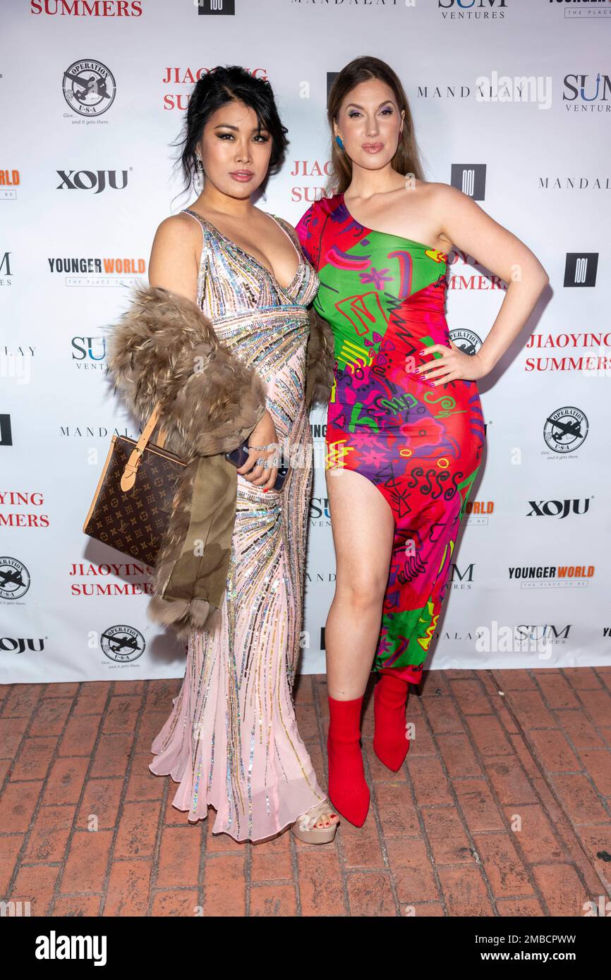 Comedian Jiaoying Summers, Actor Natalie Friedman attend Jiaoying Summers Birthday Roast at