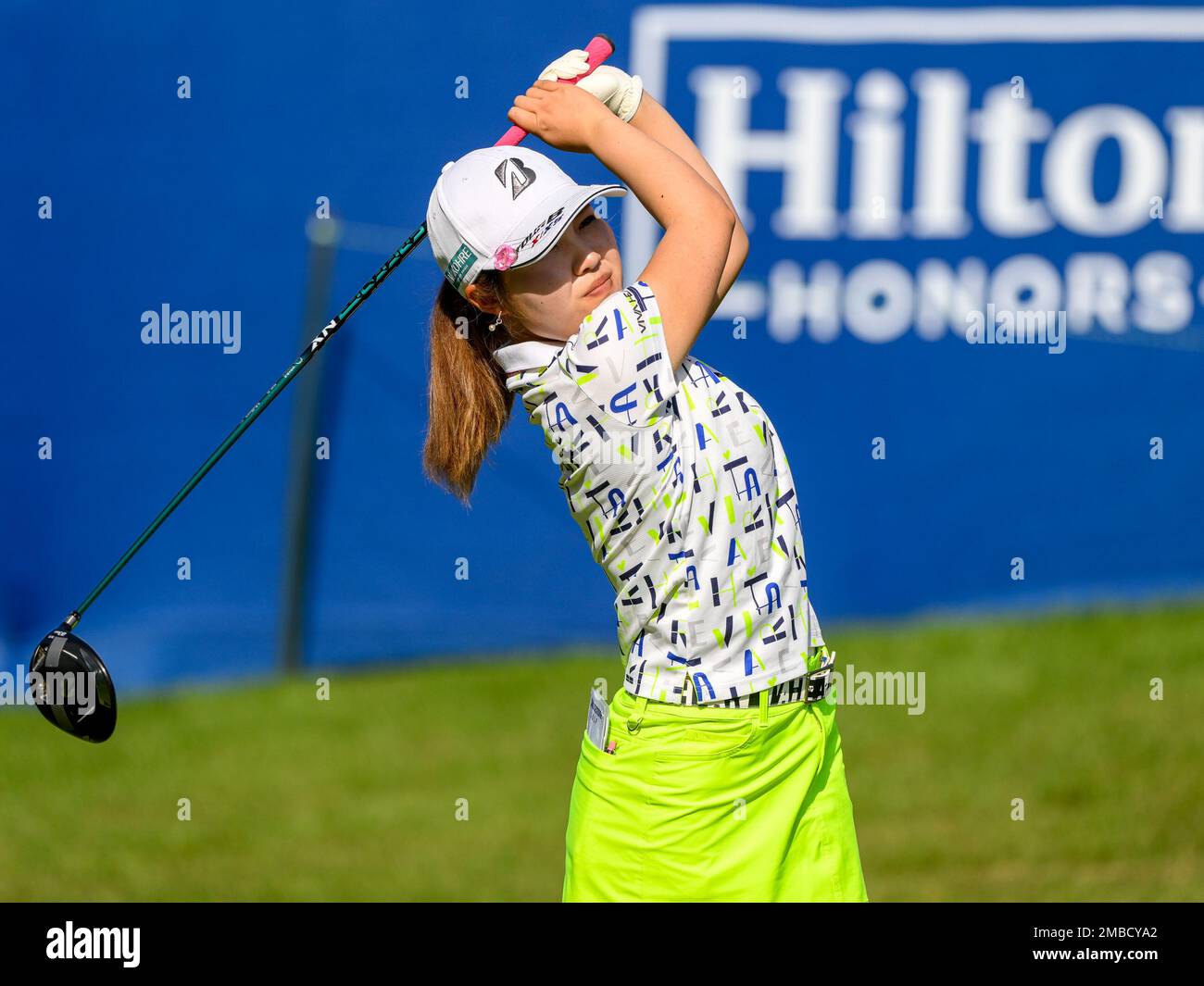 Orlando, FL, USA. 20th Jan, 2023. Ayaka Furue of Japan on the 10th tee ...