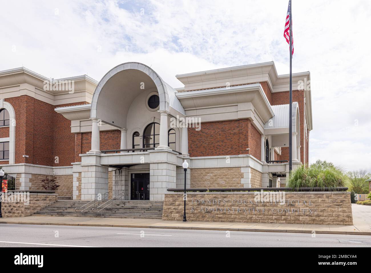 Valdosta, Georgia, USA - April 16, 2022: The Lowndes County Judicial ...