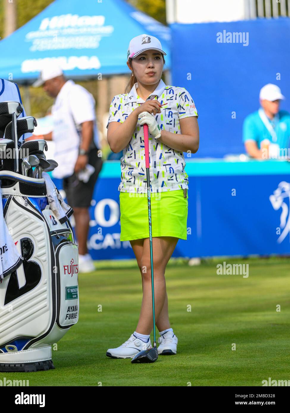 Orlando, FL, USA. 20th Jan, 2023. Ayaka Furue of Japan on the 10th tee