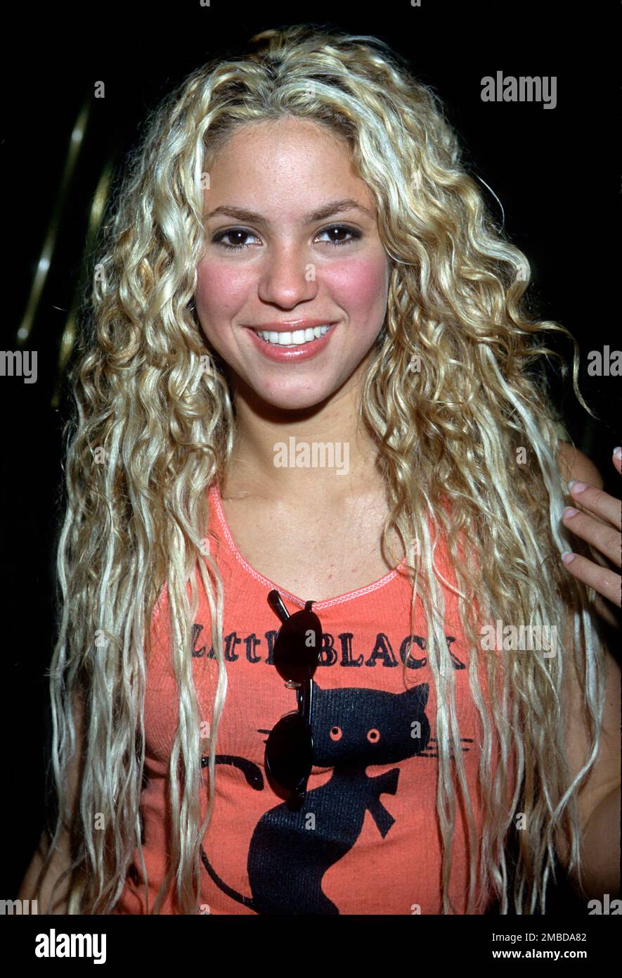 Shakira at the Latin Grammy rehearsals In 2000 Credit: Ron Wolfson