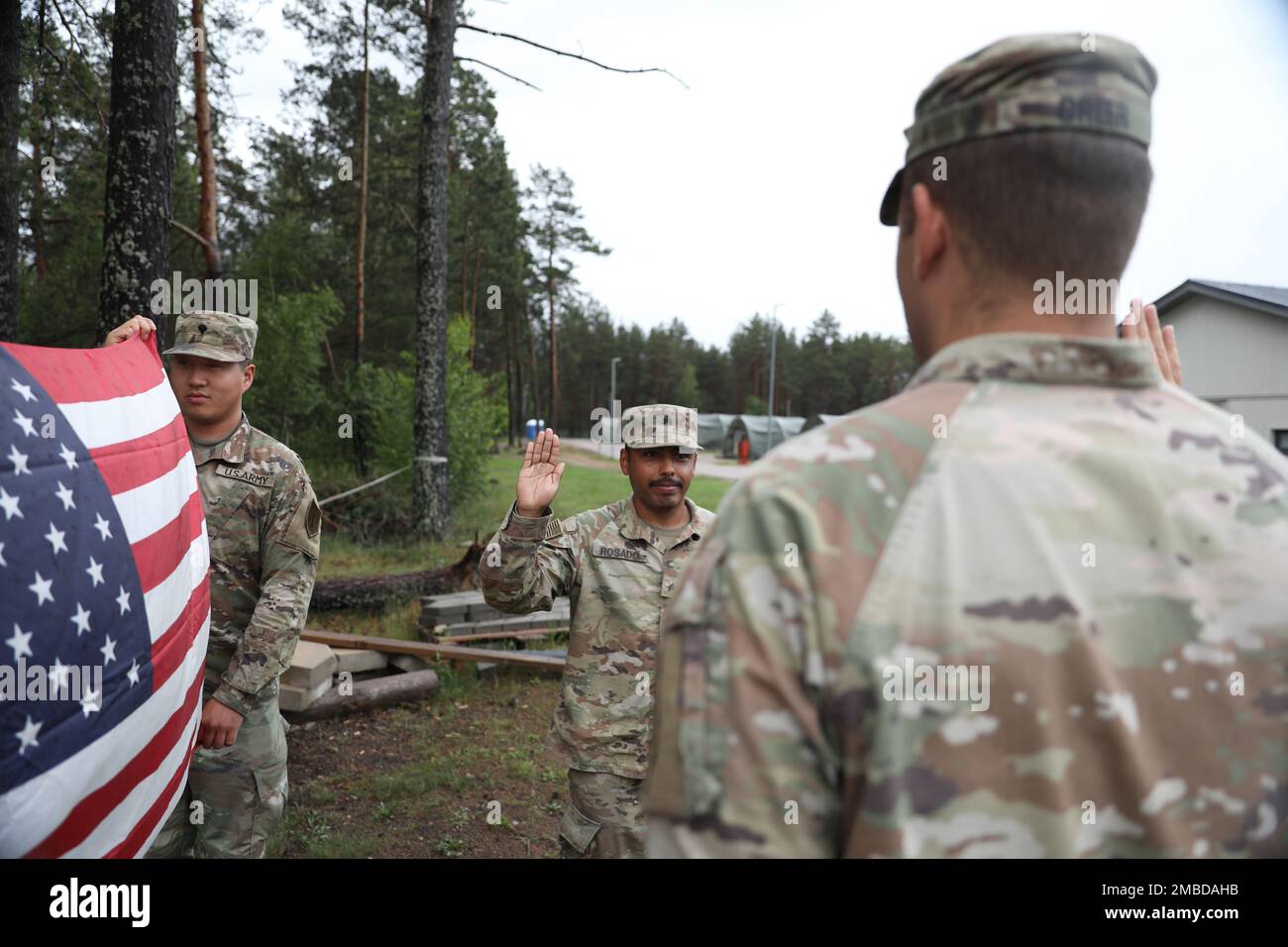 U.S. Army 2nd Lt. Jack Greer, assigned to Headquarters and Headquarters ...
