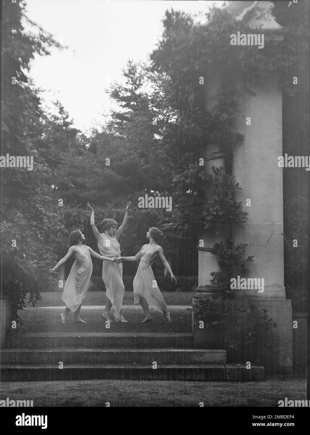 Denishawn dancers, 1927 or 1928. Stock Photo