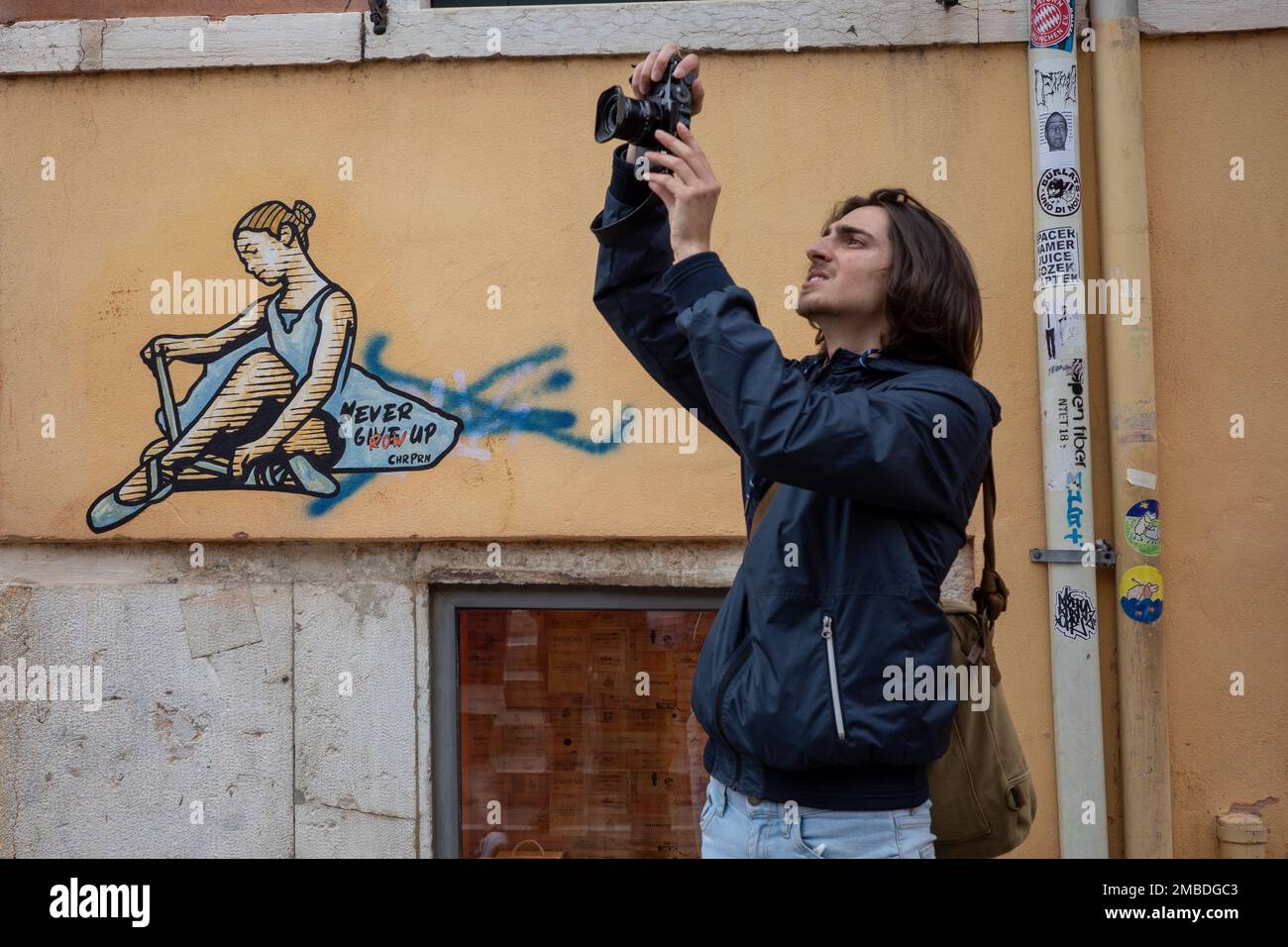 Street scenes from Venice Stock Photo