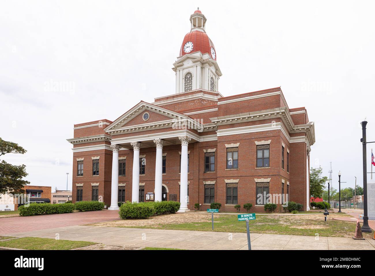 Sylvester, USA April 17, 2022 The Worth County Courthouse