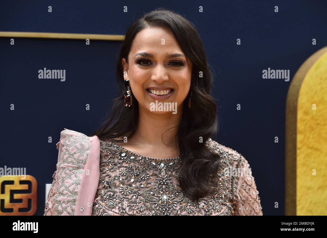 Versha Sharma arrives at the Gold House Gala on Saturday, May 21, 2022 ...