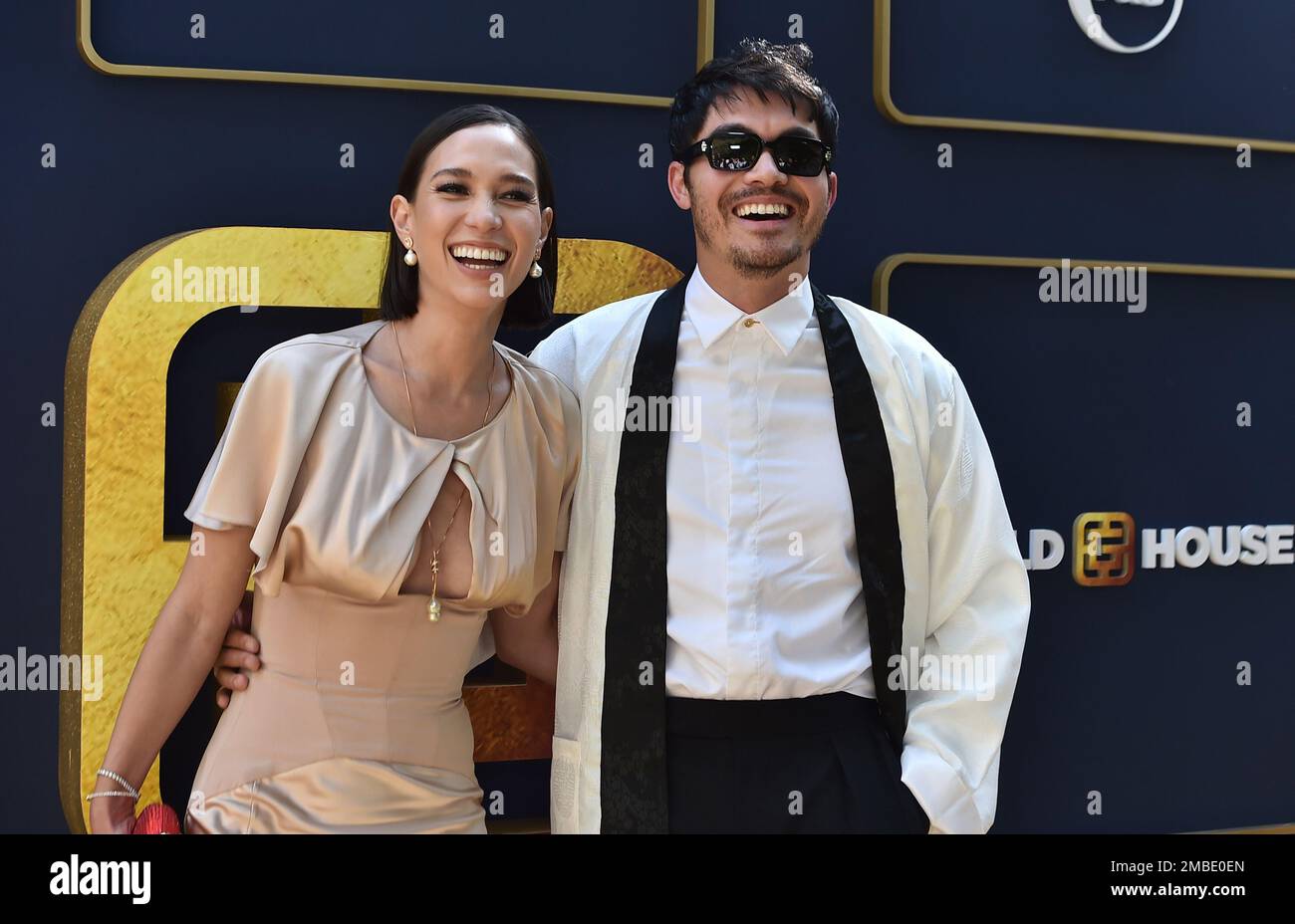 Henry Golding Left And Liv Lo Arrive At The Gold House Gala On henry-golding-left-and-liv-lo-arrive-at-the-gold-house-gala-on