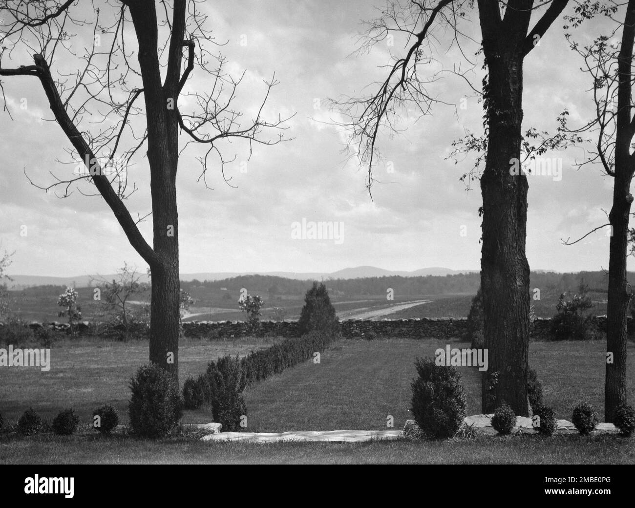 View of Foxcroft, 1931 May 8 Stock Photo Alamy